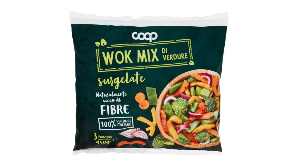 Wok Mix Di Verdure Surgelate 450 G