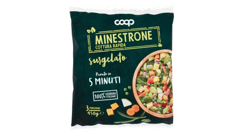 Minestrone Cottura Rapida Surgelato 450 G