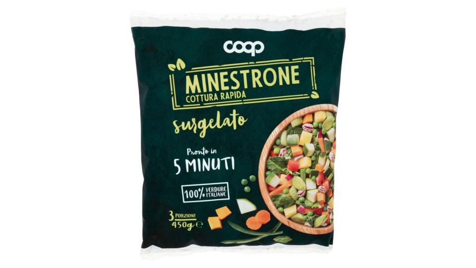 Minestrone Cottura Rapida Surgelato 450 G