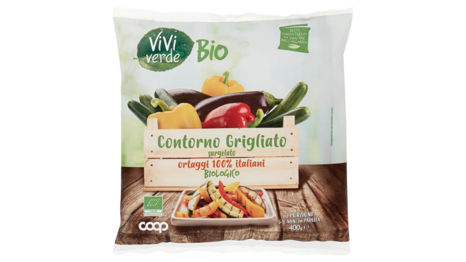 Contorno Grigliato Surgelato Biologico 400 G