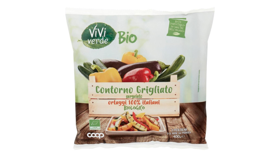 Contorno Grigliato Surgelato Biologico 400 G
