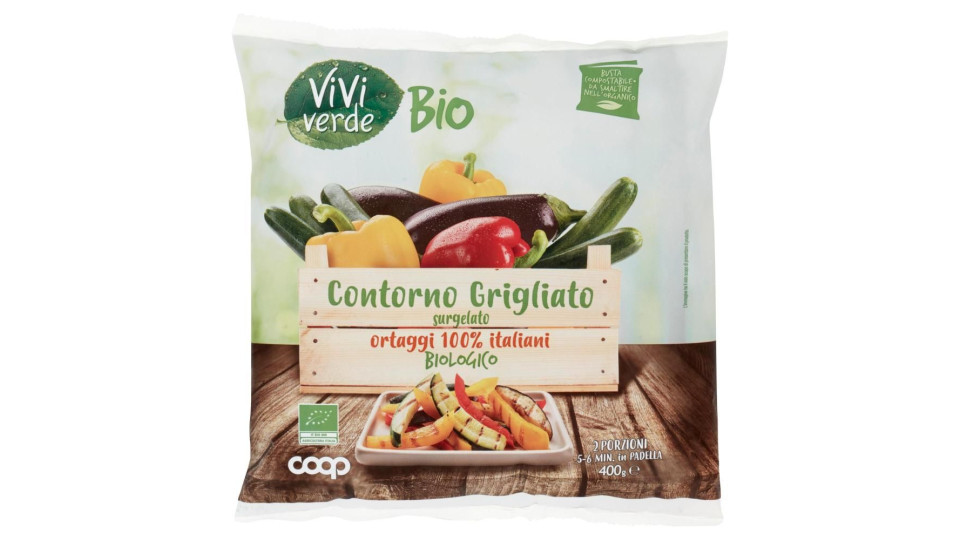 Contorno Grigliato Surgelato Biologico 400 G