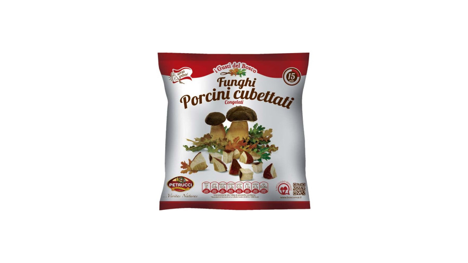 Funghi Porcini Cubettati Congelati I Gusti Del Bosco 300 G