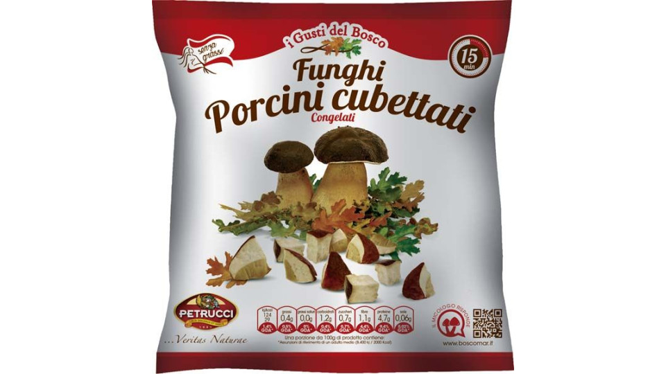 Funghi Porcini Cubettati Congelati I Gusti Del Bosco 300 G