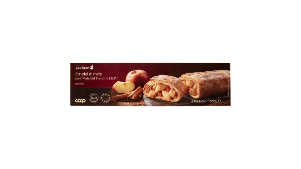 Strudel Di Mele Con 'mele Del Trentino I.g.p.' Surgelato 600 G