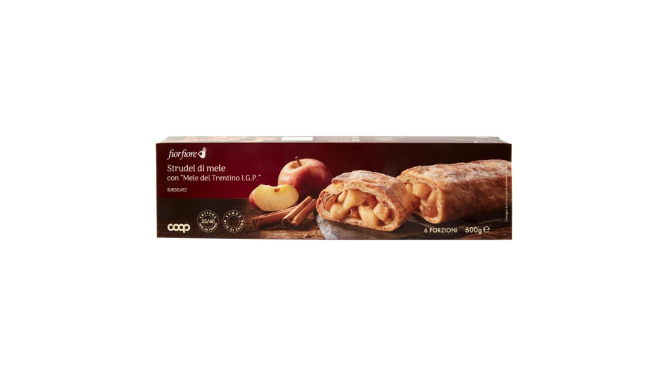 Strudel Di Mele Con 'mele Del Trentino I.g.p.' Surgelato 600 G