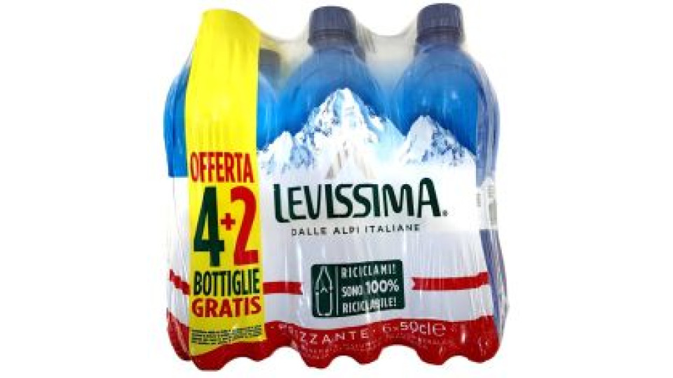 Levissima Friz.4x500ml+2grat