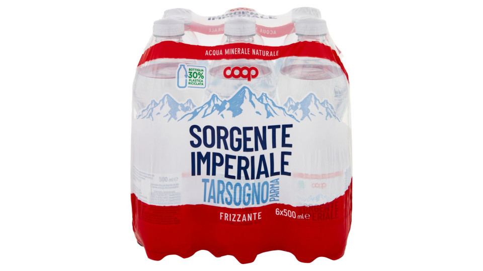 Sorgente Imperiale Frizzante 6 X 500 Ml
