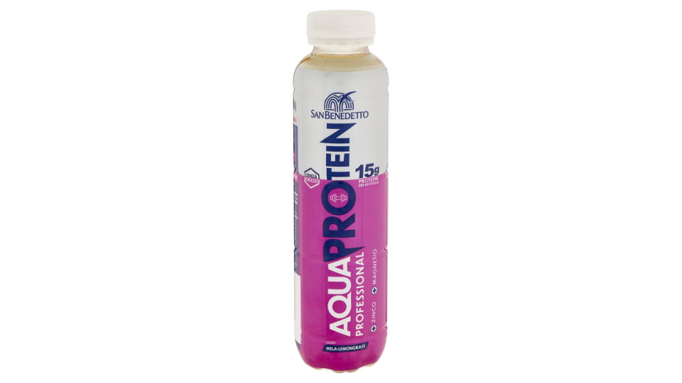 San Benedetto Aquaprotein Mela-lemongrass 0,4 L