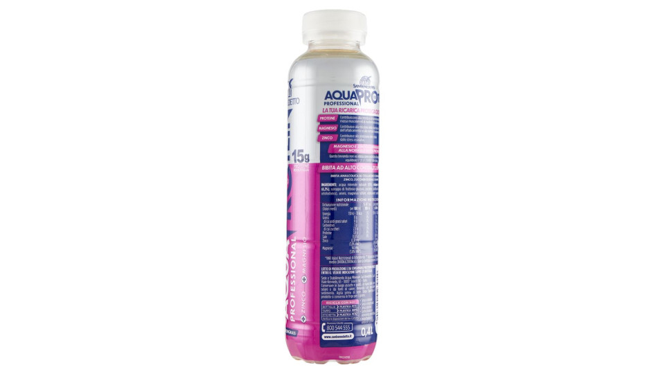 San Benedetto Aquaprotein Mela-lemongrass 0,4 L