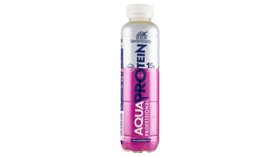 San Benedetto Aquaprotein Mela-lemongrass 0,4 L