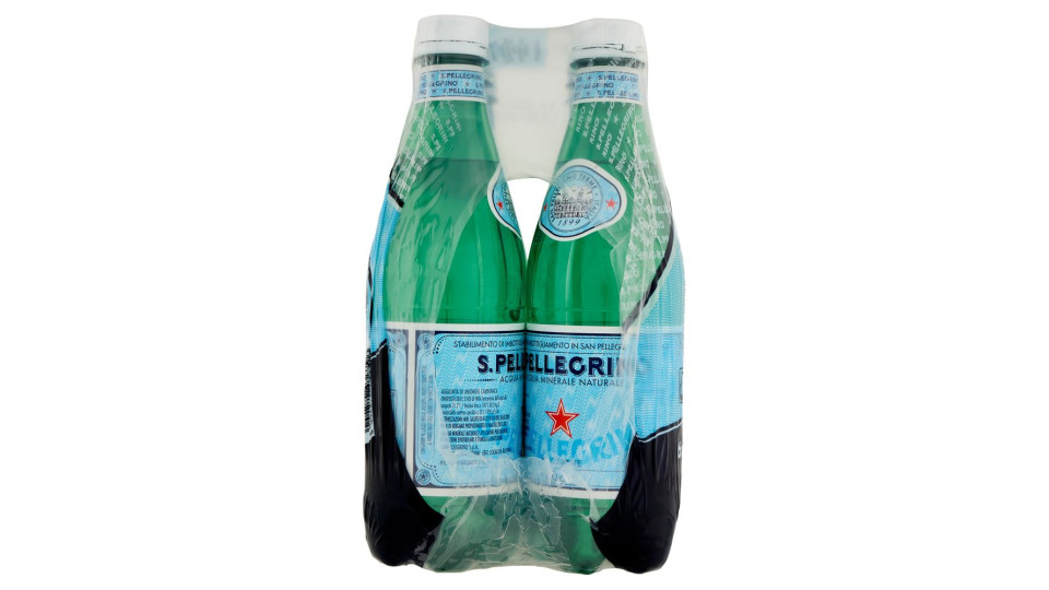 S.pellegrino, Acqua Minerale Frizzante, Pet - 6x500ml