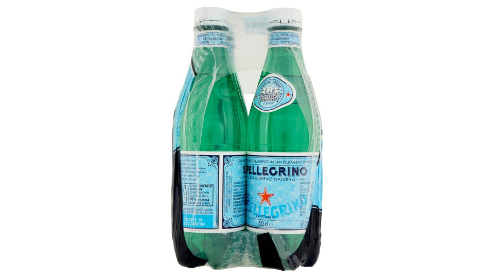 S.pellegrino, Acqua Minerale Frizzante, Pet - 6x500ml