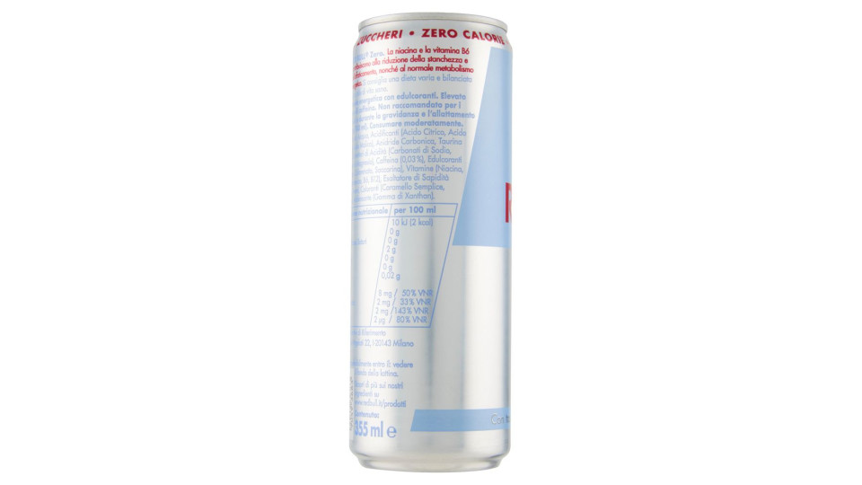 Red Bull Energy Drink, Zero Calorie, 355 Ml