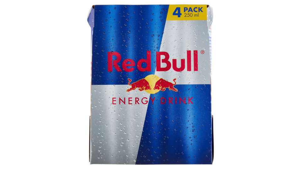 Red Bull Energy Drink, 4x250 Ml