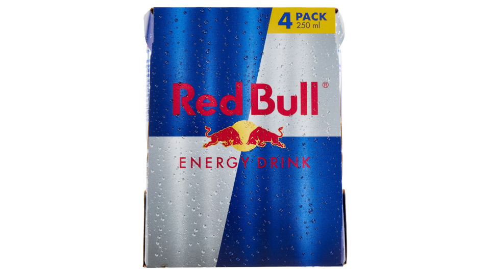 Red Bull Energy Drink, 4x250 Ml
