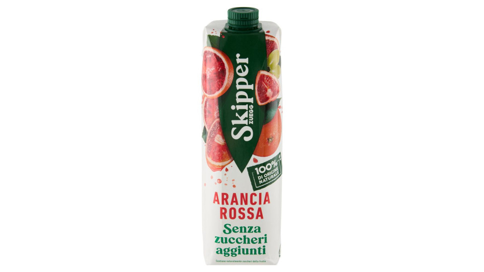 Zuegg Skipper Arancia Rossa Senza Zuccheri Aggiunti 3 X 330 Ml