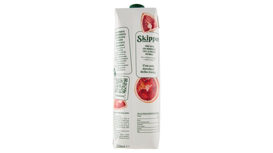 Zuegg Skipper Arancia Rossa Senza Zuccheri Aggiunti 3 X 330 Ml