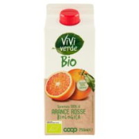 Spremuta 100% Di Arance Rosse Biologica 750 Ml