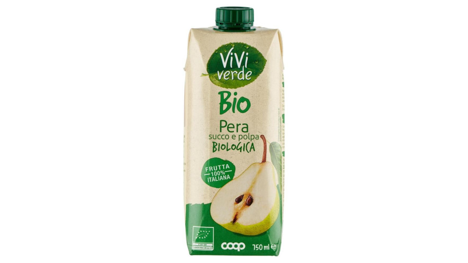 Pera Succo E Polpa Biologica 750 Ml