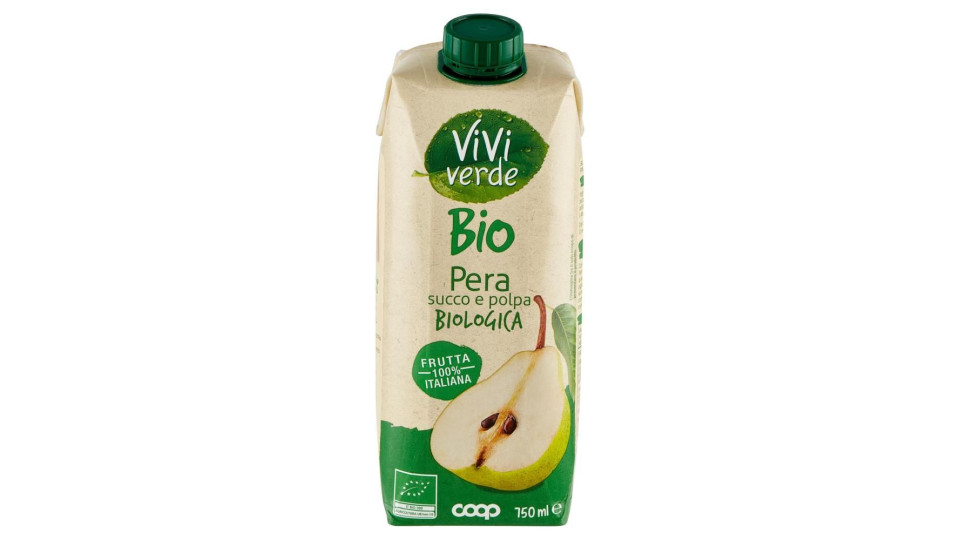 Pera Succo E Polpa Biologica 750 Ml