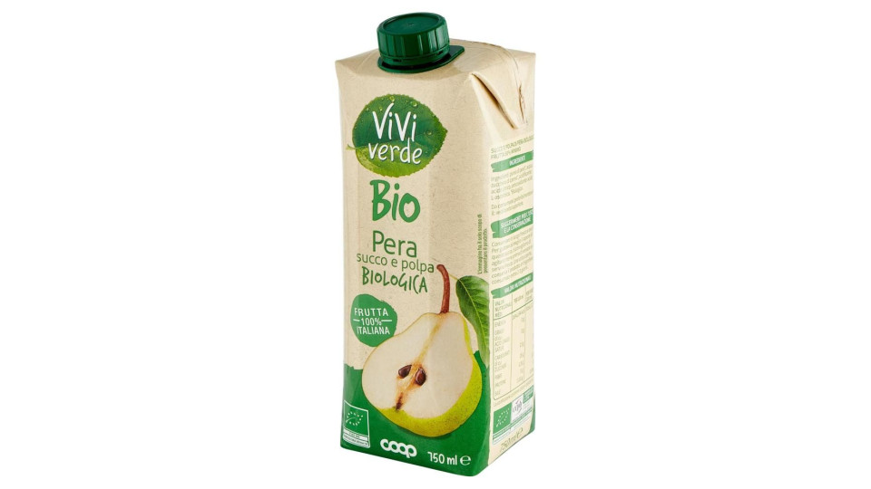 Pera Succo E Polpa Biologica 750 Ml