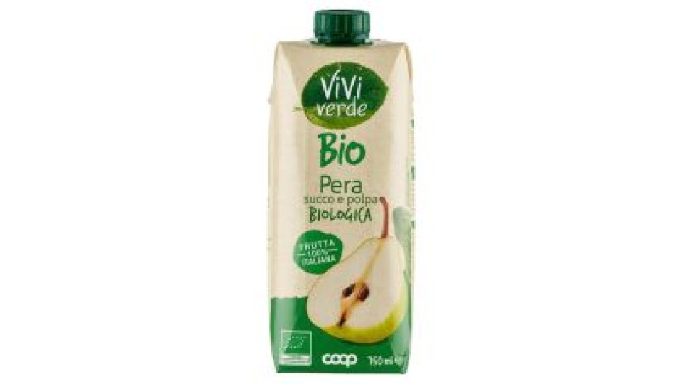 Pera Succo E Polpa Biologica 750 Ml
