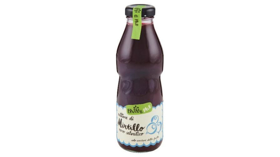 Frutti Di Pace Nettare Di Mirtillo Nero Selvatico 500 Ml