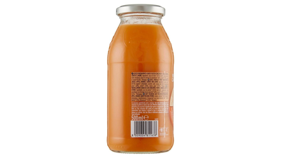 Alce Nero Mela Arancia Carota Limone 500 Ml