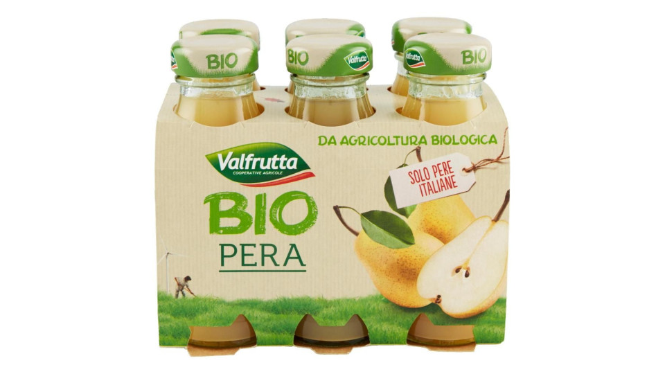 Valfrutta Bio Pera 6 X 125 Ml