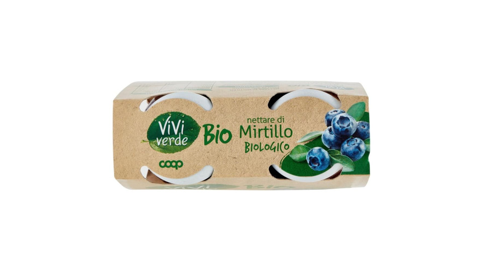Nettare Di Mirtillo Biologico 2 X 200 Ml