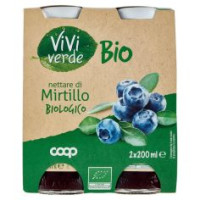 Nettare Di Mirtillo Biologico 2 X 200 Ml