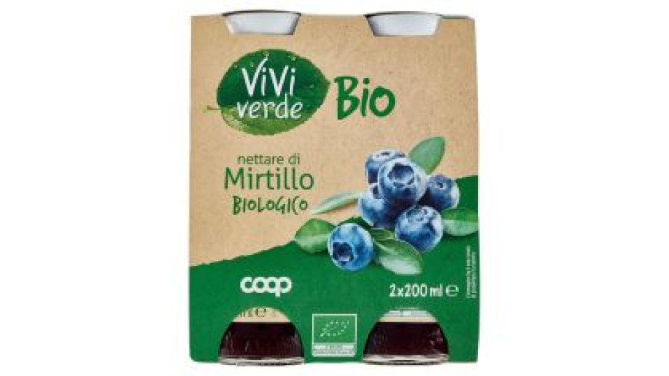 Nettare Di Mirtillo Biologico 2 X 200 Ml
