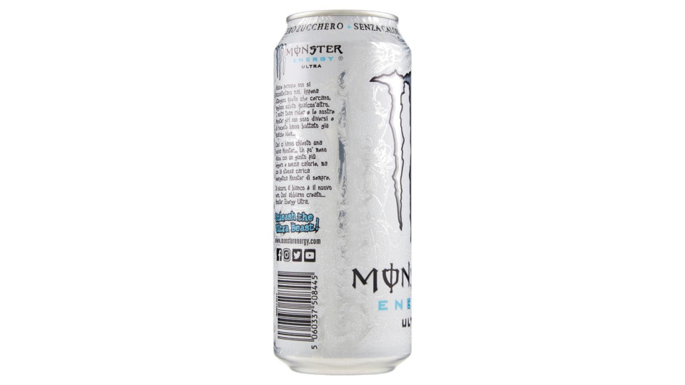 Monster Ultra White Lattina Da 500ml