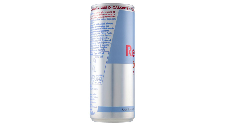 Red Bull Energy Drink, Zero Calorie, 250 Ml