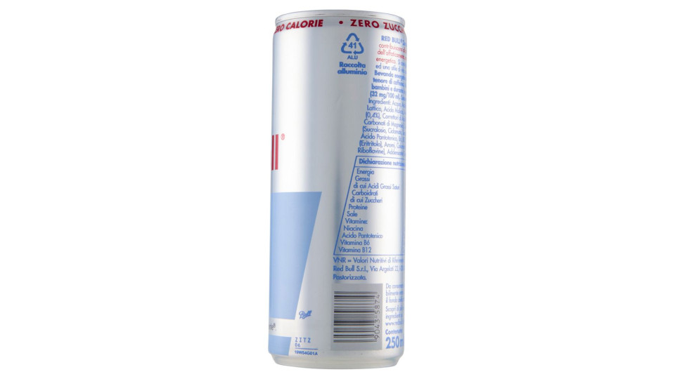 Red Bull Energy Drink, Zero Calorie, 250 Ml
