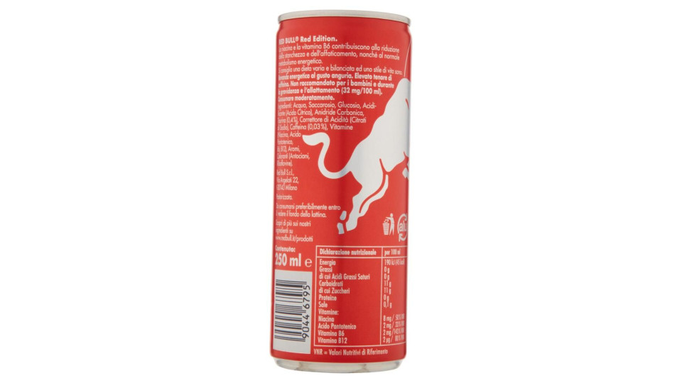Red Bull Energy Drink, Gusto Anguria, 250 Ml