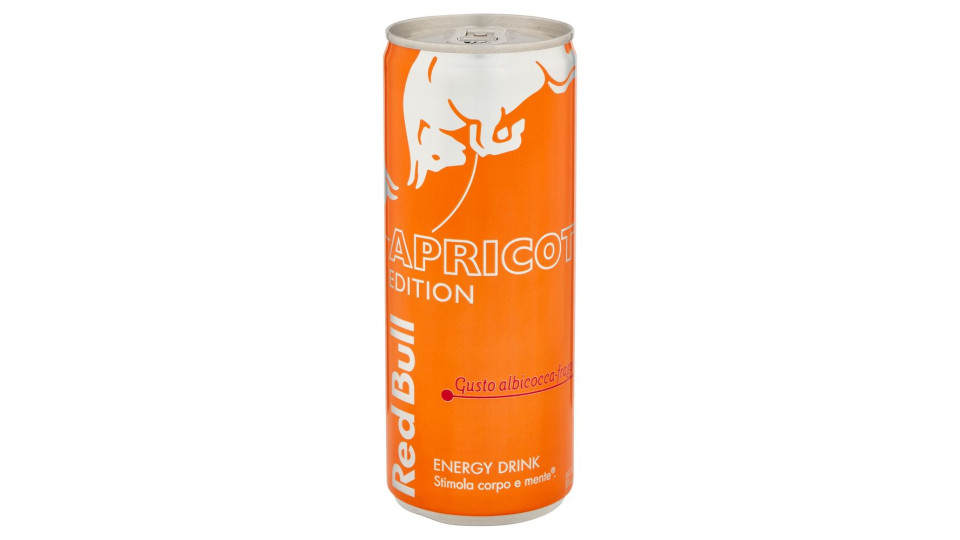 Red Bull Energy Drink, Gusto Albicocca Fragola, 250 Ml