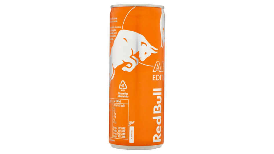 Red Bull Energy Drink, Gusto Albicocca Fragola, 250 Ml