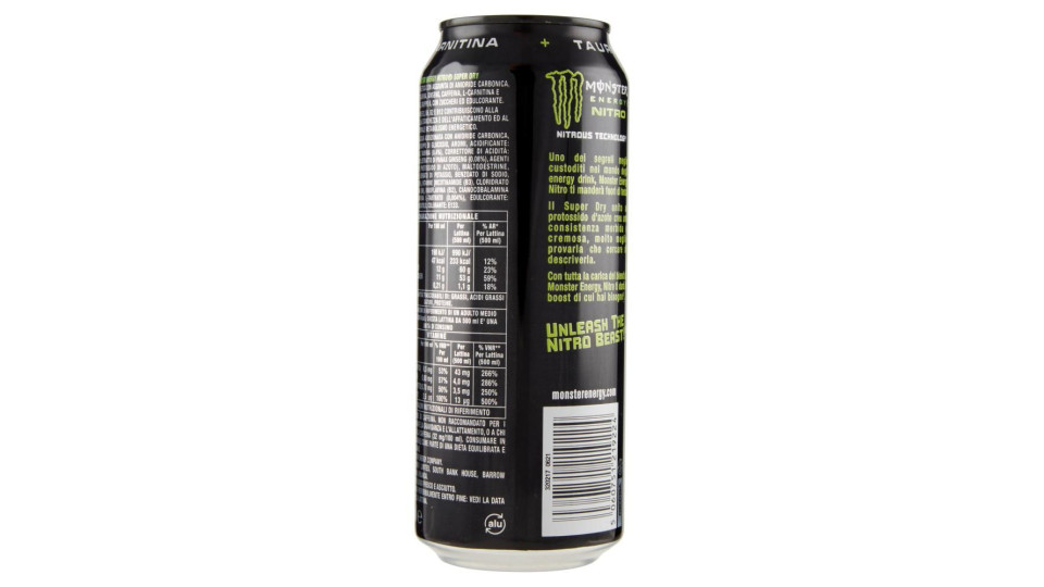 Monster Energy Nitro Super Dry Can 500 Ml