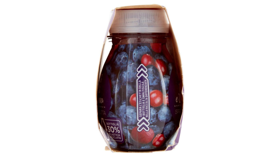 100% Mirtilli E Uva Rossa Spremuta Di Frutta 3 X 125 Ml