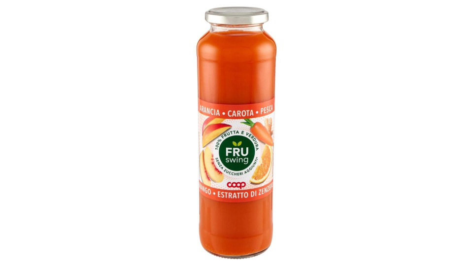 Fru Swing Arancia - Carota - Pesca - Mango - Estratto Di Zenzero 690 Ml