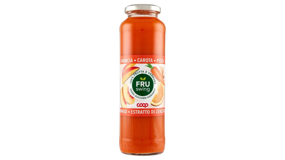 Fru Swing Arancia - Carota - Pesca - Mango - Estratto Di Zenzero 690 Ml