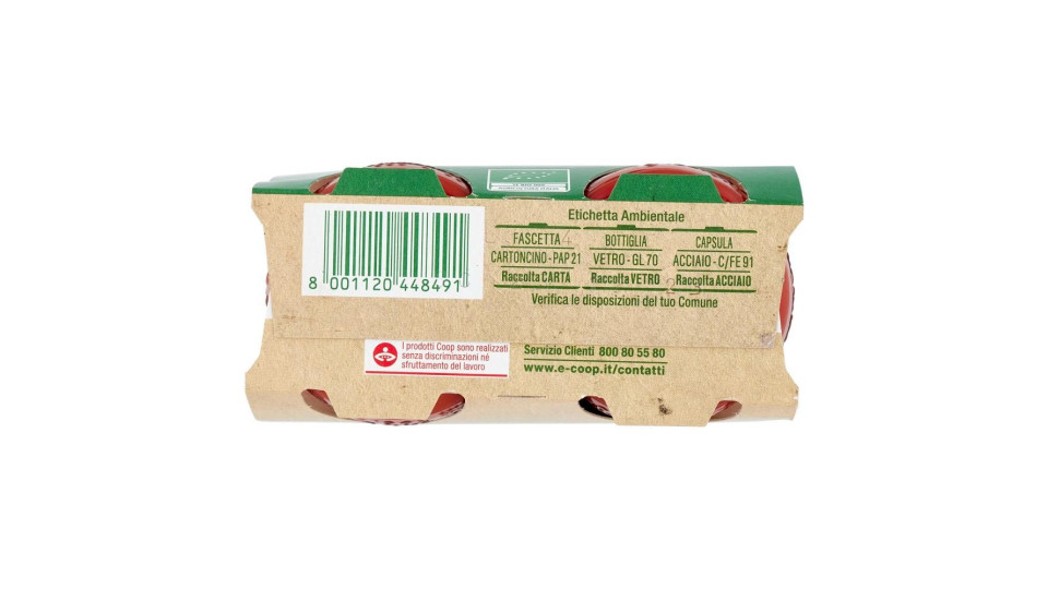 Succo Di Pomodoro Biologico 2 X 200 Ml