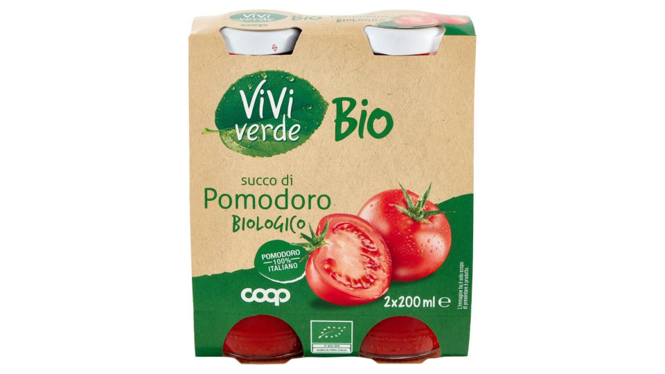 Succo Di Pomodoro Biologico 2 X 200 Ml