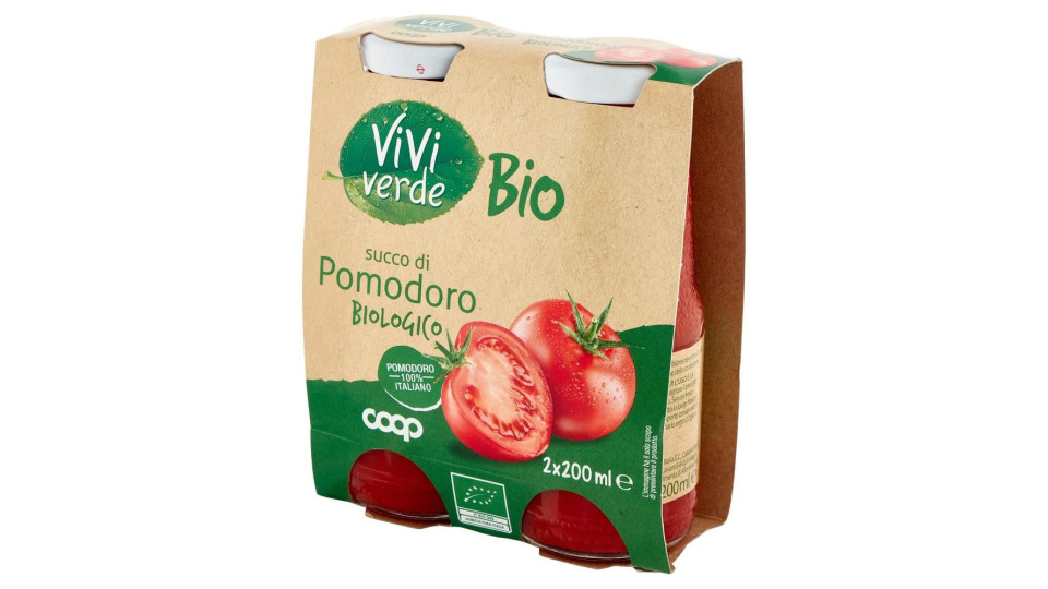 Succo Di Pomodoro Biologico 2 X 200 Ml