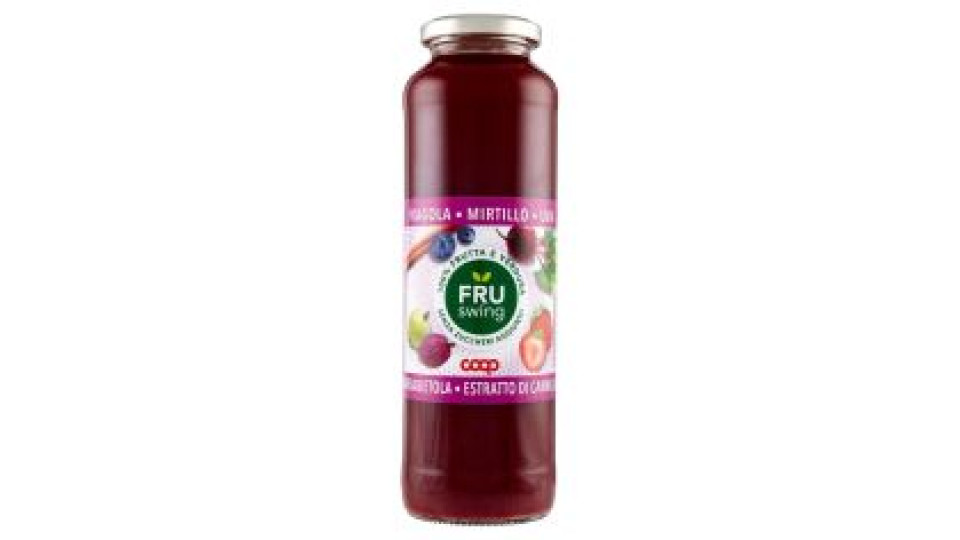 Fru Swing Fragola - Mirtillo - Uva - Barbabietola - Estratto Di Cannella 690 Ml
