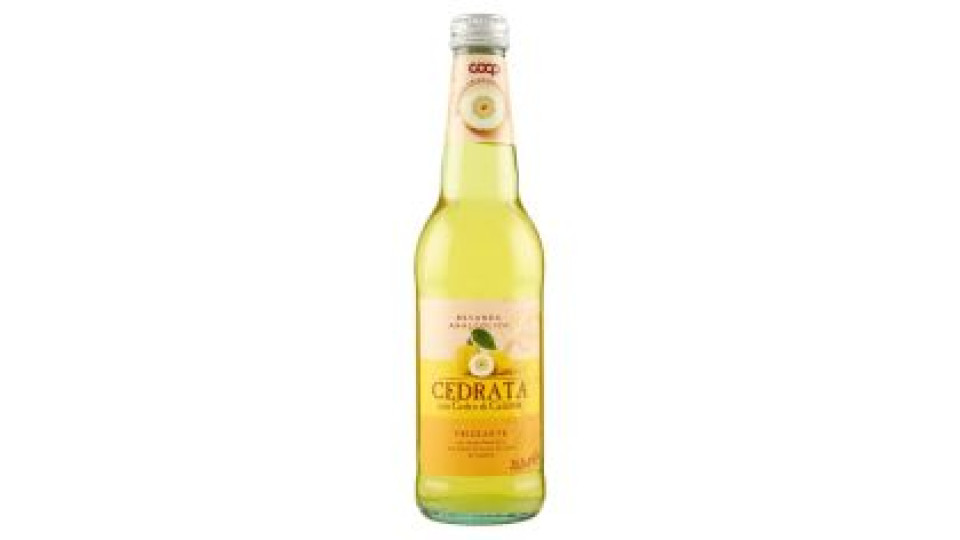 Bevanda Analcolica Cedrata Con Cedro Di Calabria Frizzante 35,5 Cl