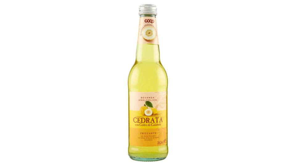 Bevanda Analcolica Cedrata Con Cedro Di Calabria Frizzante 35,5 Cl