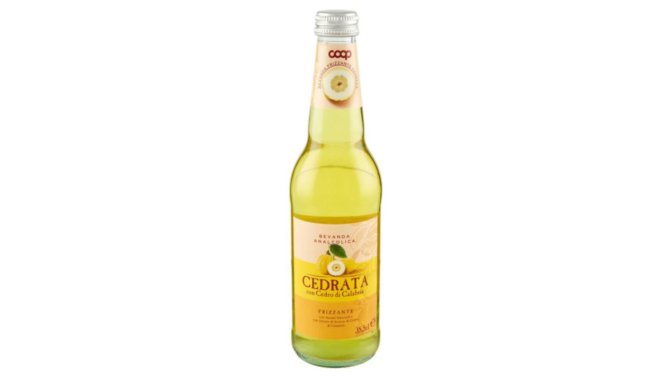 Bevanda Analcolica Cedrata Con Cedro Di Calabria Frizzante 35,5 Cl